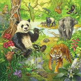 Ravensburger 3x49pc Puzzle 05180 Jungle Fun