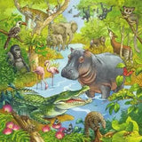 Ravensburger 3x49pc Puzzle 05180 Jungle Fun