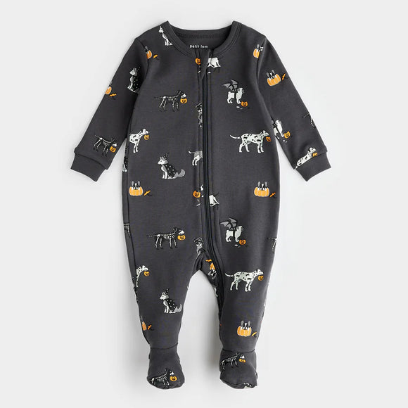 Petit Lem Sleeper Howl-oween Print on Asphalt