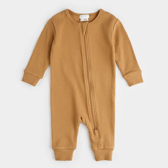 Petit Lem Rib Sleeper Tan