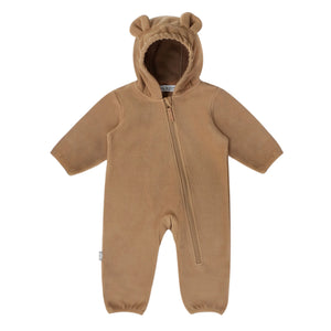 Jan & Jul Baby Fleece Bunting Suit Soft Brown