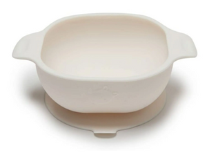 Loulou Lollipop Silicone Snack Bowl - Cream