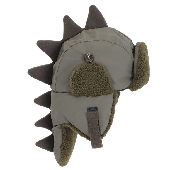 Calikids W2410Dino Trapper Hat Olive