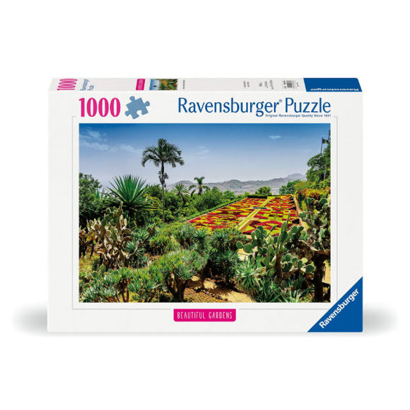 Ravensburger 1000pc Puzzle 12000853 Beautiful Gardens Botanical Garden, Madeira