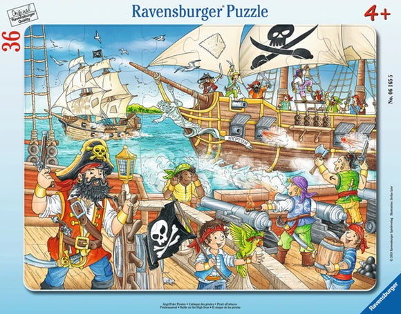 Ravensburger 36pc Tray Puzzle 06165 Battle on the High Seas