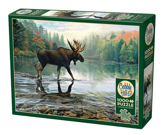 Cobble Hill 1000pc Puzzle 40195 Moose Crossing