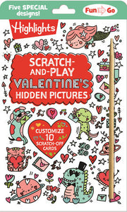 Scratch-and-Play Valentine's Hidden Pictures Book