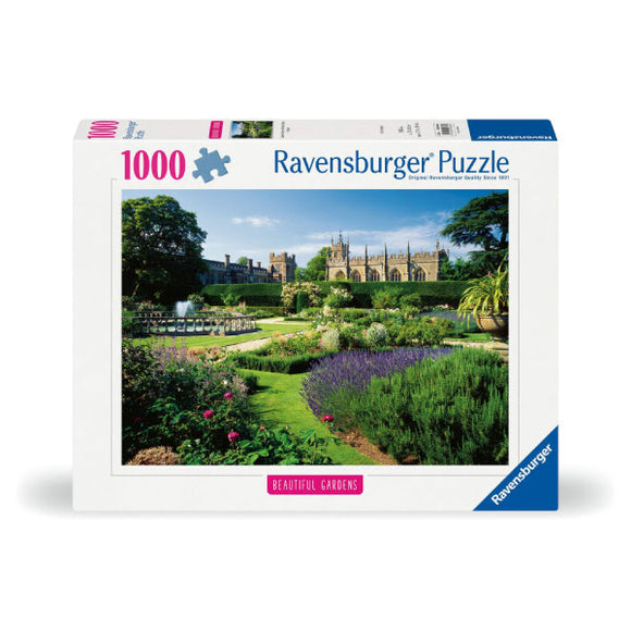 Ravensburger 1000pc Puzzle 12000848 Beautiful Gardens Queen's Garden, Sudeley Castle, England