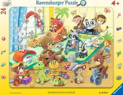 Ravensburger 24pc Tray Puzzle 05662 Animal Daycare