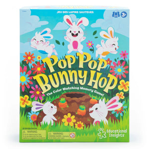 Educational Insights 2912 Pop Pop Bunny Hop Game