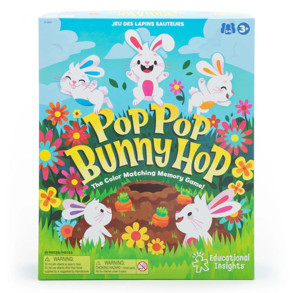 Educational Insights 2912 Pop Pop Bunny Hop Game