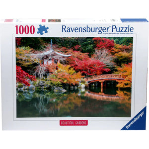 Ravensburger 1000pc Puzzle 12000849 Beautiful Gardens Daigo-ji, Kyoto, Japan