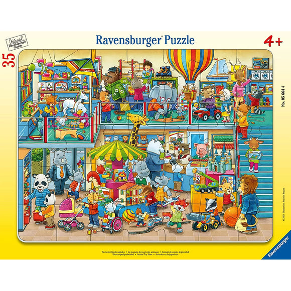 Ravensburger 35pc Tray Puzzle 05664 Animal Toy Store