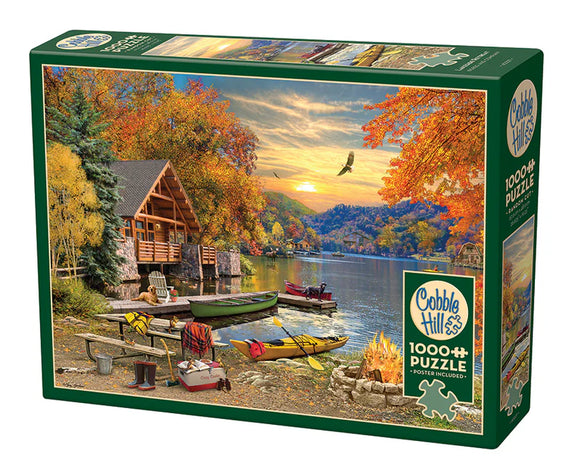 Cobble Hill 1000pc Puzzle 40227 Lakeside Retreat