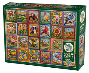 Cobble Hill 1000pc Puzzle 40320 Country Life Crochet