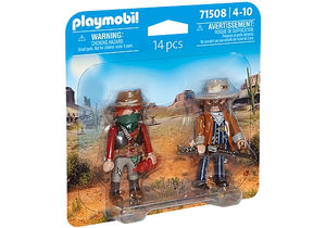 Playmobil 71508 Duo Pack Bandit and Sheriff