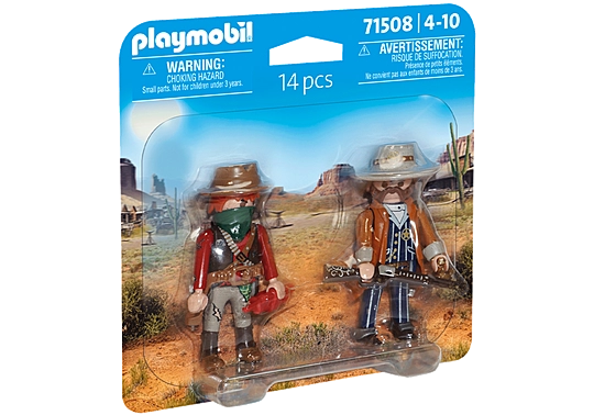 Playmobil 71508 Duo Pack Bandit and Sheriff