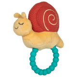 Mary Meyer Teether Rattle Skippy Snail 6"