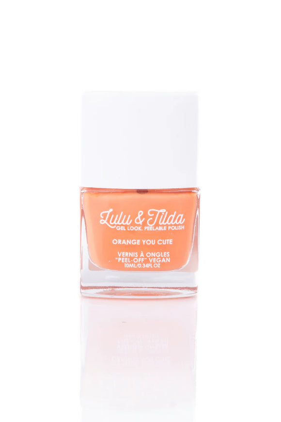 Great Pretenders 95107 Lula & Tilda Peelable Nail Polish - Orange You Cute