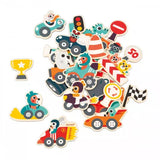 Janod Car Magnets 24 Pcs