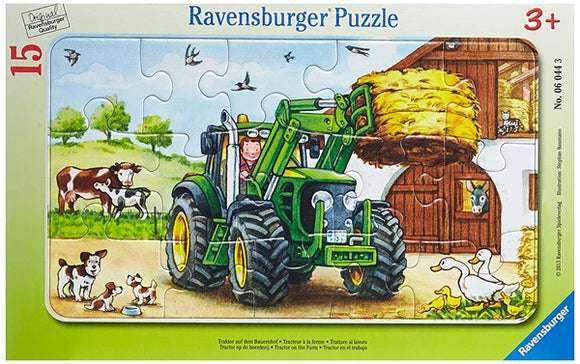 Ravensburger 15pc Tray Puzzle 06044 Tractor on the Farm