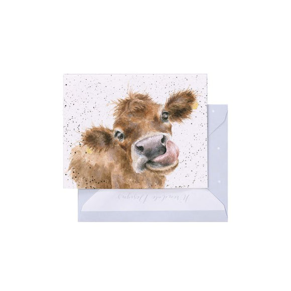 Gift Enclosure Card - Moooo Cow