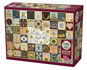 Cobble Hill 2000pc Puzzle 49019 Bee Kind