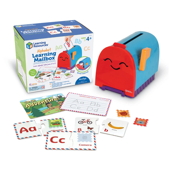 Learning Resources 5511 Alphabet Learning Mailbox