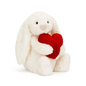 Jellycat Bashful Red Love Heart Bunny Small