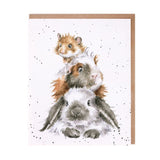 All Occasion Card - Piggy in the Middle Guinea Pig