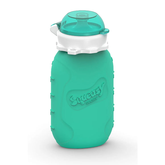 Squeasy Gear 6oz Snacker, Aqua Blue