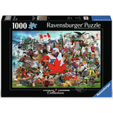 Ravensburger 1000pc Puzzle 12001006 Oh Canada!