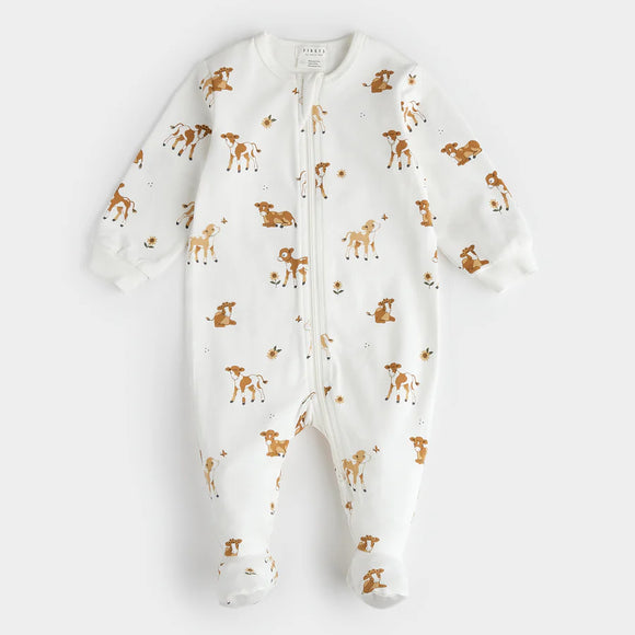 Petit Lem Sleeper Calf Print