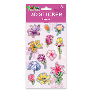 Avenir 3D Sticker Flower