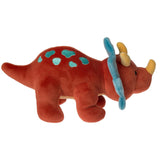 Mary Meyer Smootheez Triceratops Red 10"