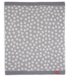 WeegoAmigo Hola! Knit Blanket Super Spot Grey/White