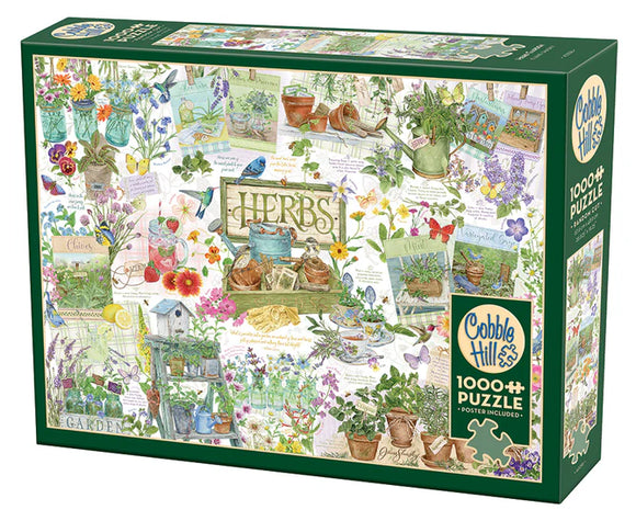 Cobble Hill 1000pc Puzzle 40258 Herb Garden