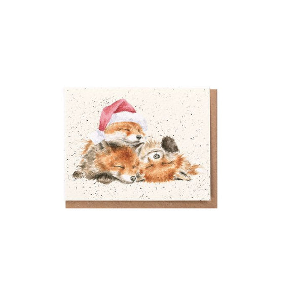 Gift Enclosure Card - 'Night Before Christmas' Fox