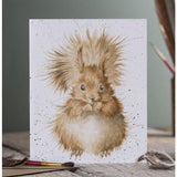 All Occasion Card - Redhead Squirrel