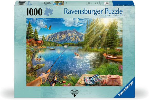 Ravensburger 1000pc Puzzle 12000877 Life at the Lake