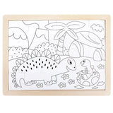 Hape E1641 Dino Wooden Puzzle