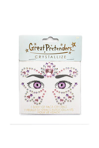 Great Pretenders 87656 Face Crystals - Butterfly Princess