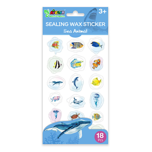 Avenir Sealing Wax Sticker Sea Animal