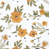 Perlimpinpin Cotton Muslin Swaddle Marigold