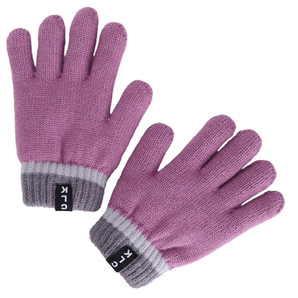 Calikids W2491 Knit Gloves Rose