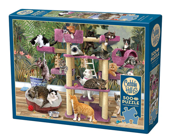 Cobble Hill 500pc Puzzle 45095 Jungle Cats