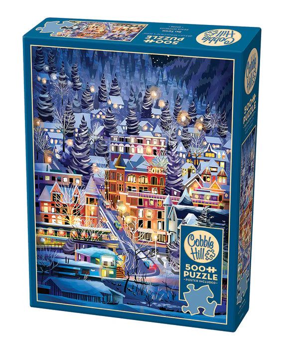 Cobble Hill 500pc Puzzle 45098 Ski Town