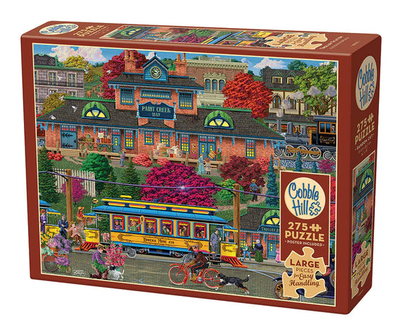 Cobble Hill 275pc Easy Handling Puzzle 48019 Trolley Station