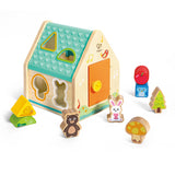 Hape E0515 Critter House Shape Sorter