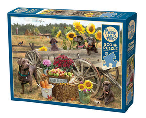 Cobble Hill 500pc Puzzle 45096 Choc Wagon